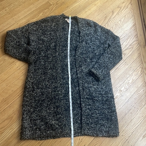 FOREVER 21 chunky long gray open cardigan size medium - Picture 4 of 7